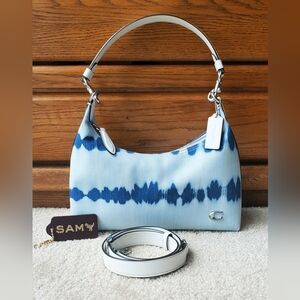 Coach Denim Tie-Dye Juliet Bag